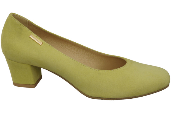 Comfortable Women's Shoes Pumps Natural Suede Leather 172 Z ElitaBut