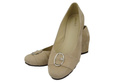 Women's Shoes Pumps Natural Leather Suede 135 ElitaBut