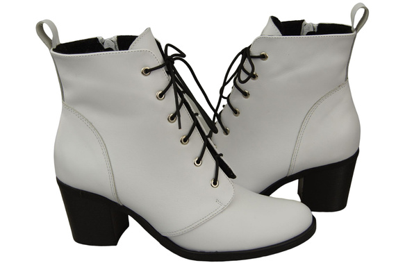 Shoes Boots for women Lace-up Winter natural leather 188 Z ElitaBut