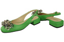 Women's Shoes Sandals with Crystals Natural Leather 215 ElitaBut