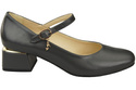 Women's shoes Pumps with a strap, natural leather 202 ElitaBut
