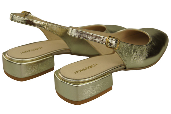 Women's Shoes Sandals Flat Heel Natural Leather 206 ElitaBut