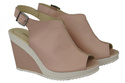 Shoes Sandals for women Wedge natural leather 992 ElitaBut