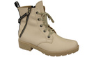 Footwear Boots Women's boots with the inscription NICE Natural Leather 173 L ElitaBut