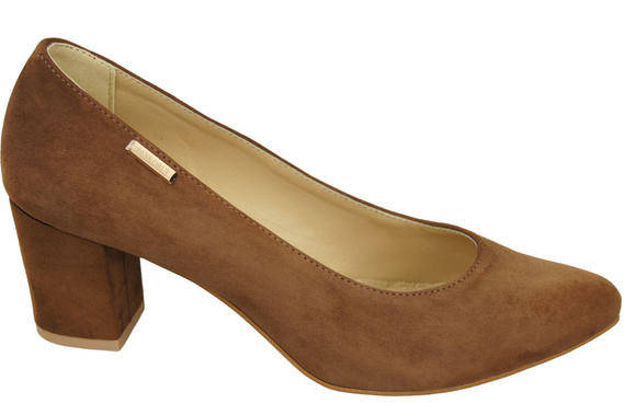 Women's Shoes Pumps Natural Leather Suede 106 ElitaBut