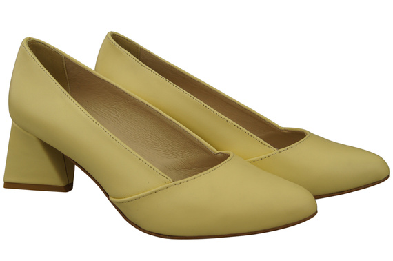 Women’s Pumps Genuine Leather Pointed Toe Heel ElitaBut 221