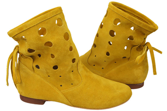 Shoes Boots Women's natural leather velor 160 ElitaBut