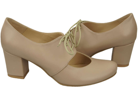 Shoes Low shoes Women's natural leather 161 ElitaBut