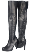 Shoes Women's boots Uppers Above the knee natural leather 692 ElitaBut