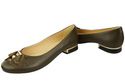 Women's Ballerinas Shoes Natural Leather 894 ElitaBut