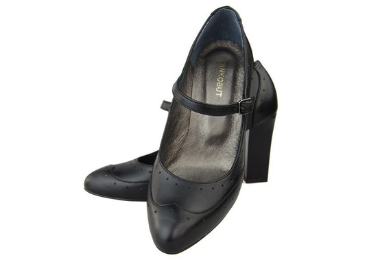 Women's shoes Pumps natural leather 958 ElitaBut