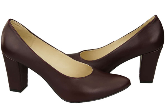 Women's shoes Pumps Natural leather 170 ElitaBut