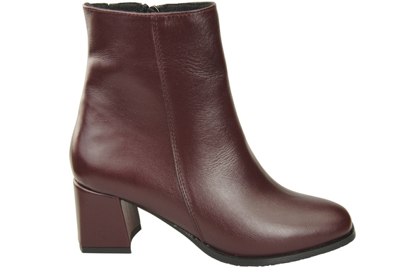 Women's Black Winter Ankle Boots Genuine Leather 214 From ElitaBut