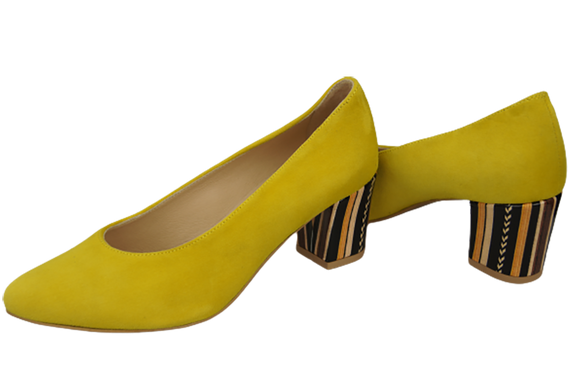 Women's footwear Women's pumps Suede leather 158 Z ElitaBut