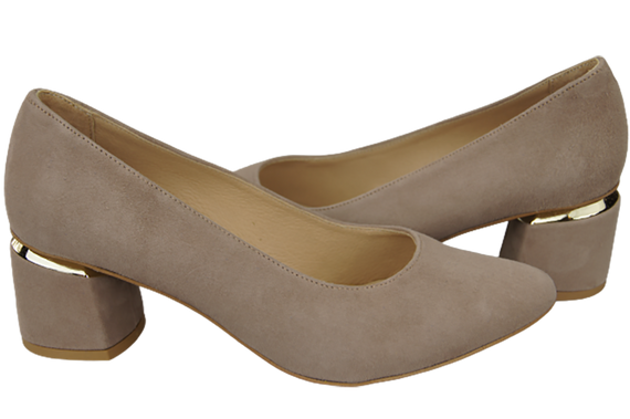 Women's footwear Women's pumps Suede leather 143 ElitaBut