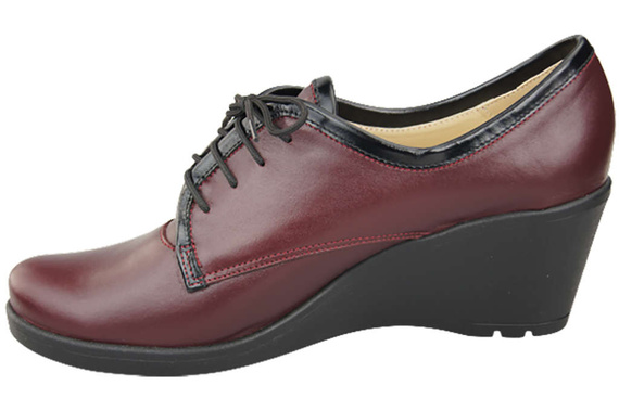 Shoes Women's Brogues On Wedge Natural leather 181 ElitaBut