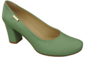 Footwear Classic Women's Natural Leather Almond Nose Dugout 201 ElitaBut