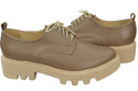 Women's shoes Lace-up leather Natural 180 ElitaBut