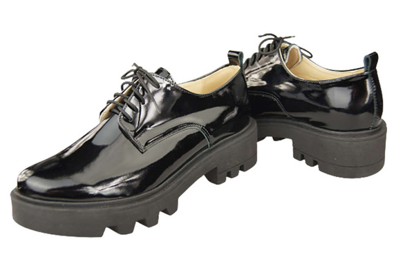 Women's shoes Lace-up leather Natural 180 ElitaBut