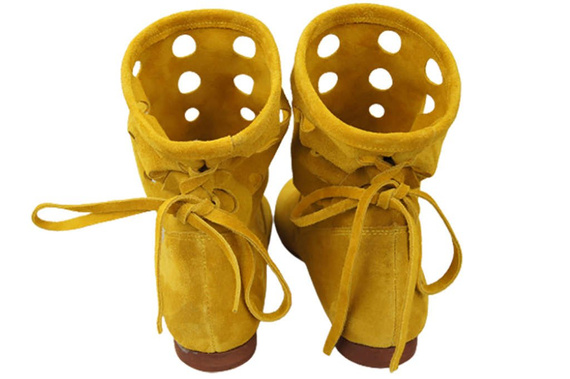 Shoes Boots Women's natural leather velor 160 ElitaBut