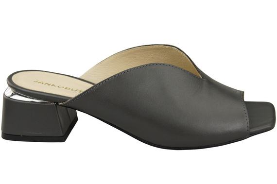 Women's Shoes High-Heeled Flip-Flops Natural Leather 210 ElitaBut