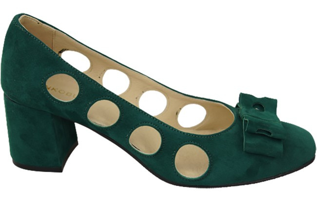 Women's shoes Pumps Natural leather suede 182 ElitaBut