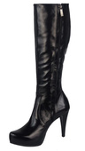 Shoes Women's boots On the platform natural leather 687 ElitaBut