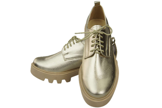 Women's shoes Lace-up leather Natural 180 ElitaBut