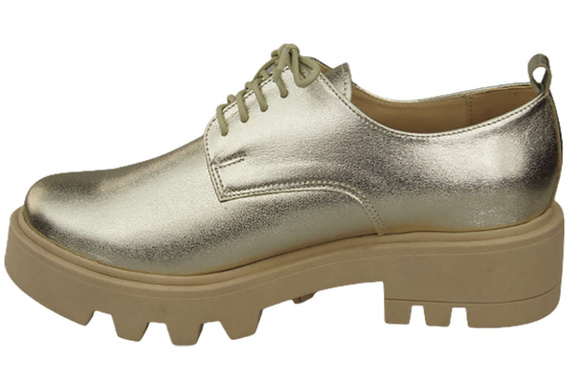 Women's shoes Lace-up leather Natural 180 ElitaBut