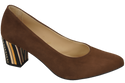 Women's footwear Women's pumps Suede leather 158 Z ElitaBut