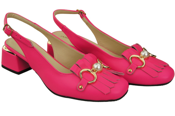 Women's Shoes Sandals Decorated with Fringes Natural Leather 208 ElitaBut