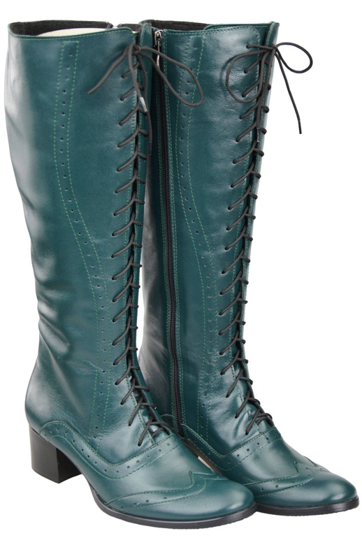 Shoes Women's boots Lace-up natural leather 595 ElitaBut