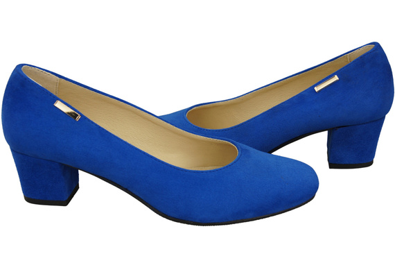 Comfortable Women's Shoes Pumps Natural Suede Leather 172 Z ElitaBut