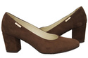 Women's Shoes Pumps Natural Leather Suede 125 ElitaBut