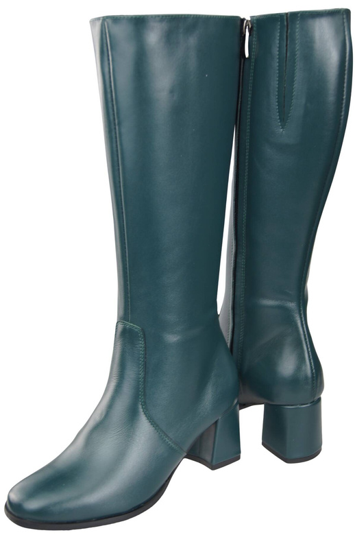 Comfortable Footwear Women's Boots Low Heel Natural Leather 212 ElitaBut