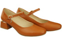 Women's shoes Pumps with a strap, natural leather 202 ElitaBut