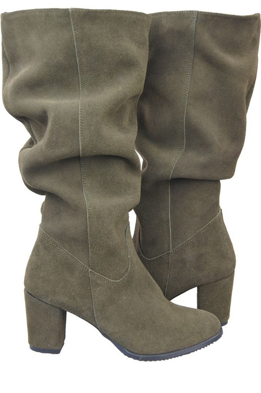 Shoes Boots Women's natural leather Velor 141 ElitaBut