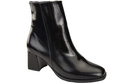 Women's Black Winter Ankle Boots Genuine Leather 214 From ElitaBut