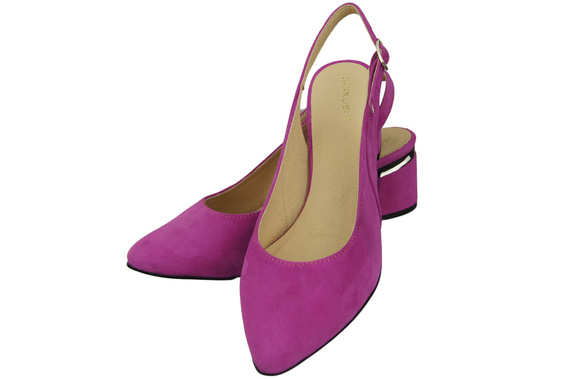 Women's Sandals in Natural Suede Leather - Elegance and Comfort 196 Z ElitaBut