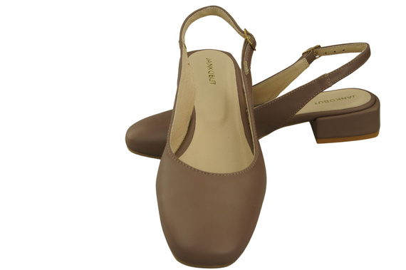 Women's Shoes Sandals Flat Heel Natural Leather 206 ElitaBut