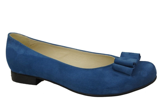 Women's Shoes Ballerinas natural leather Suede 126 ElitaBut