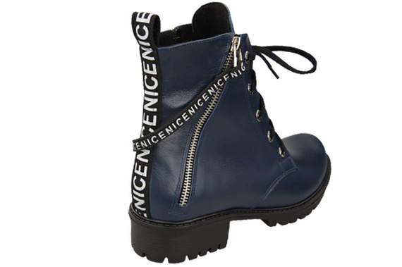 Footwear Boots Women's boots with the inscription NICE Natural Leather 173 Z ElitaBut