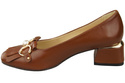 Women's shoes Pumps Natural leather 195 ElitaBut