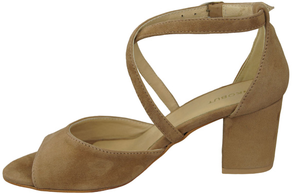 Women's shoes Sandals natural leather Suede 111 ElitaBut