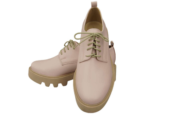 Women's shoes Lace-up leather Natural 180 ElitaBut