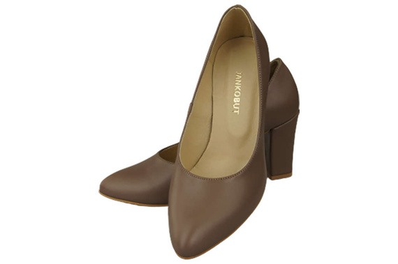 Women's shoes Pumps Natural leather 170 ElitaBut