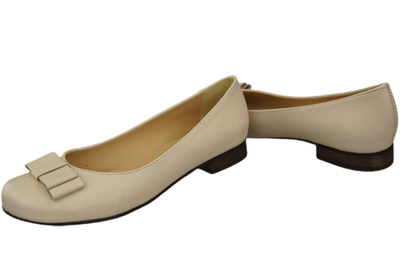 Women's Ballerinas Shoes Natural Leather 702 ElitaBut