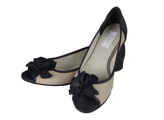 Women's Ballerinas Shoes Natural Leather 710 ElitaBut