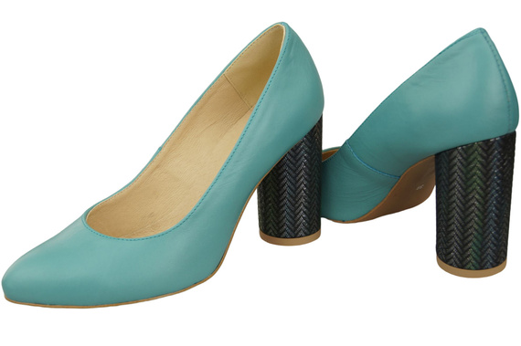 Women's shoes Pumps Natural leather 194 ElitaBut