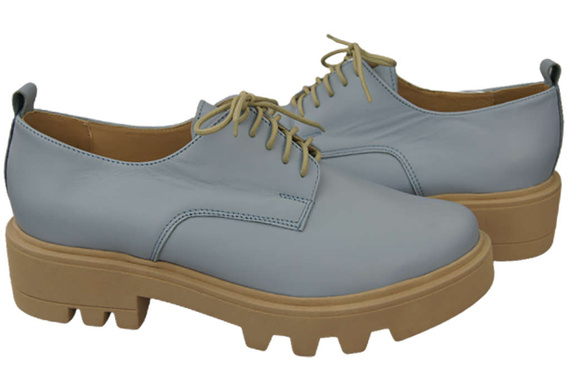 Women's shoes Lace-up leather Natural 180 ElitaBut